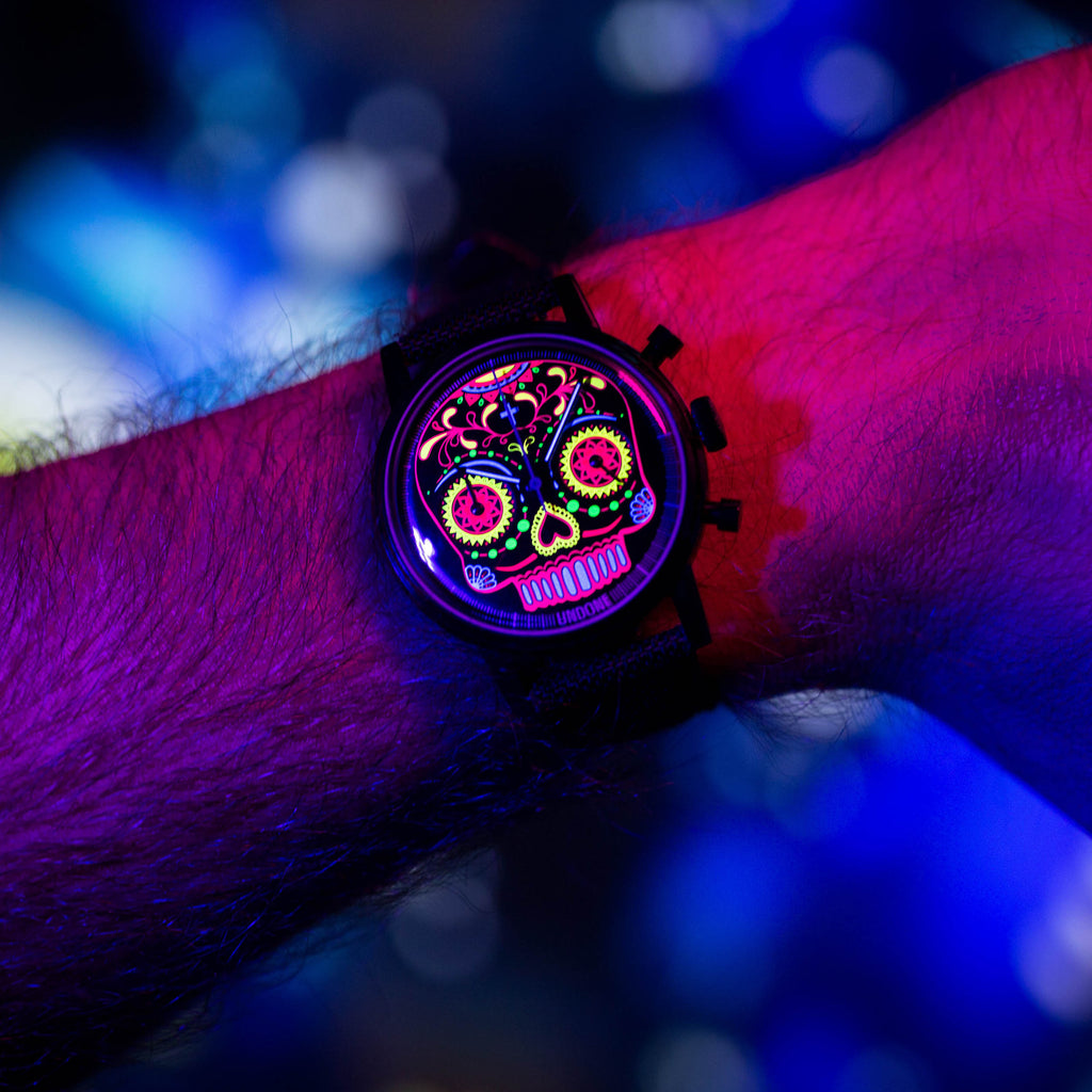 UNDONE Calavera Neon Chrono