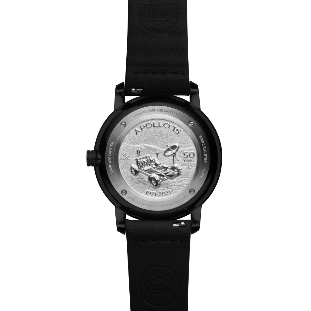 Xeric NASA Apollo 15 American Moonphase Black Hole