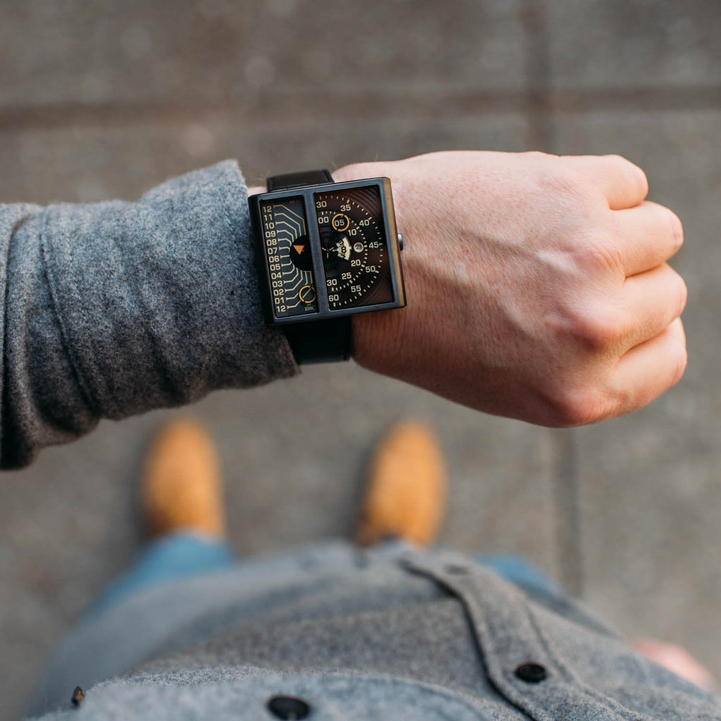 Xeric Soloscope II Automatic Gunmetal Orange Limited Edition
