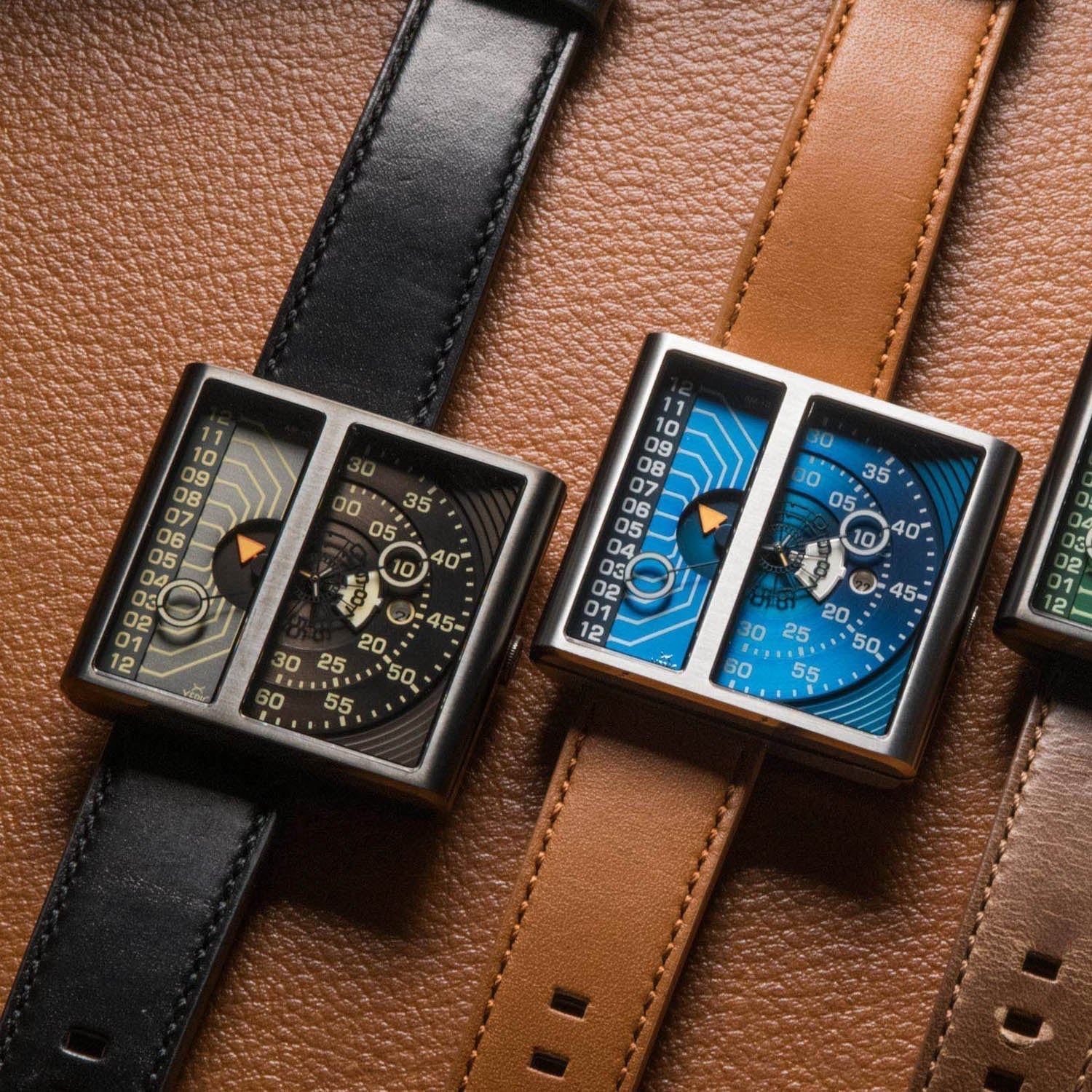 Xeric Soloscope II Automatic Gunmetal Orange Limited Edition