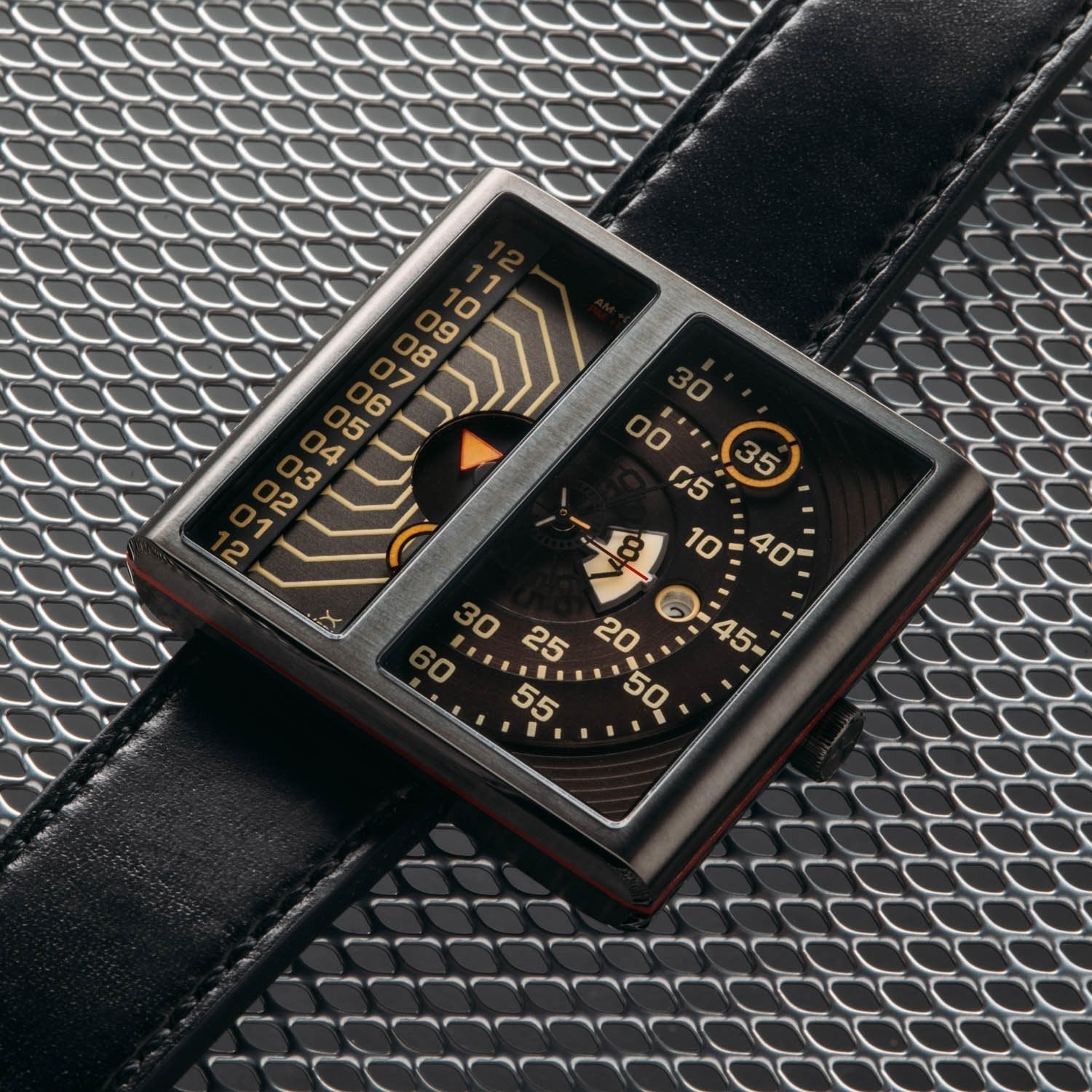 Xeric Soloscope II Automatic Gunmetal Orange Limited Edition